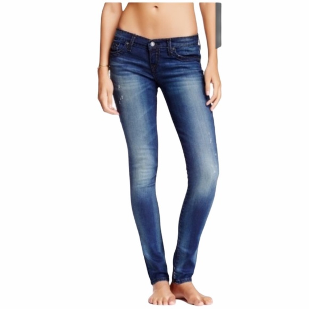 TRUE RELIGION Stella Super T Skinny Jeans Size 24